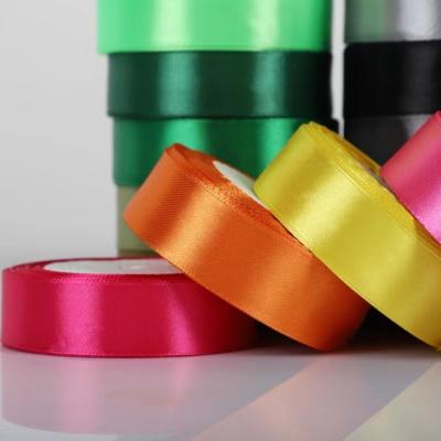 China Washable/Recycled/High Tenacity/Viable Custom Wholesale Custom Sublimation Rolls Stain Printing Gifts Ribbon For Boxes Wrapping for sale