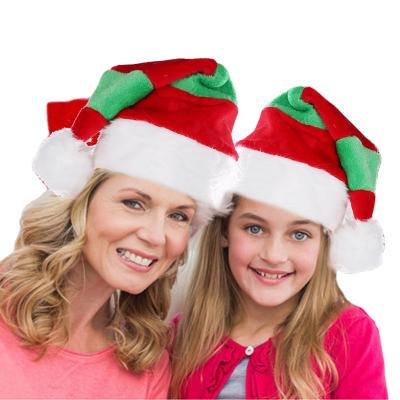 China Adults Party 2021 Christmas Hats Factory Hot Sale Santa Hat For Adults High Quality for sale