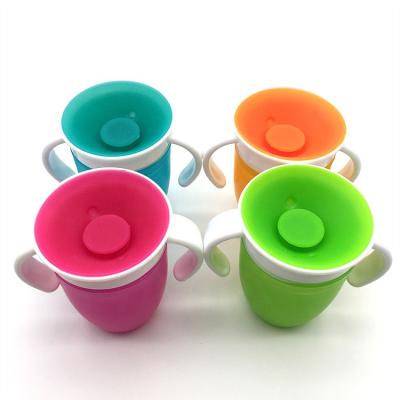 China BPA Free New Products Baby Learn To Drink Cup 360 Degree Leakproof High Temperature Resistance for sale