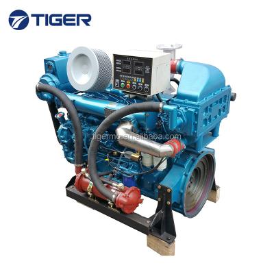 China Reliable 100kw 136hp Diesel Marine Engine 6 Cylinders Water Cooled Good Prices for sale