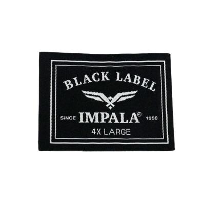 China Low MOQ Personal Design Logo Print Woven Label Viable Custom Apparel Private Label for sale