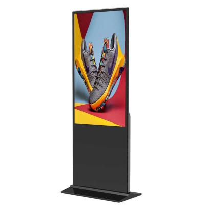 China 65 Inch Touch Screen Indoor Indoor Floor Stand Signage Kiosk LCD Digital Totem for sale