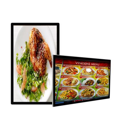 China Indoor Wall Mounted Media Player HD Android Digital Signage Android Digital Display for sale