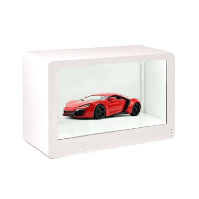 China Indoor Advertising See Led Transparent Showcase Lcd Showcase for sale