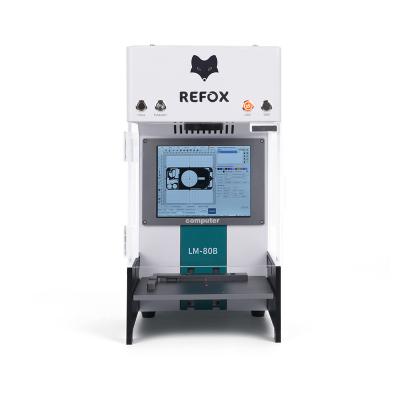 China REFOX Air Cooled LM-80B 3 in 1 Smart Laser Marking Machine for iPhone Back Glass Removal (Steam and Element Extractor Computer) for sale