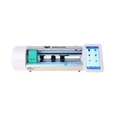 China REFOX CM-03 Applicable Mobile Phone Screen Protector Film Cutting Machine With Touch Screen For Mobile Phone/Apple Watch/Tablet (WIFI Ver) for sale