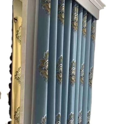 China European Blackout Style Jacquard Silk Like Blackout Curtain And Drapes For Home for sale