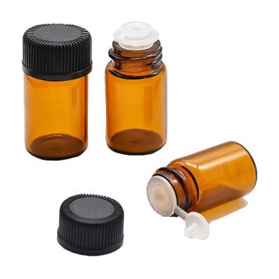 China Cosmetic Borosilicate Screw Cap 5/8 Dram Glass Vials Manufactures for sale