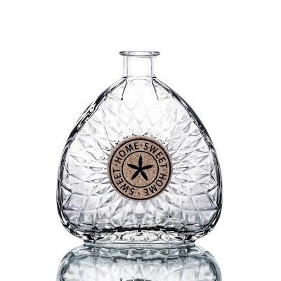 China 700ml beverage xo glass bottle / xo wine bottle / brandy bottle xo for sale