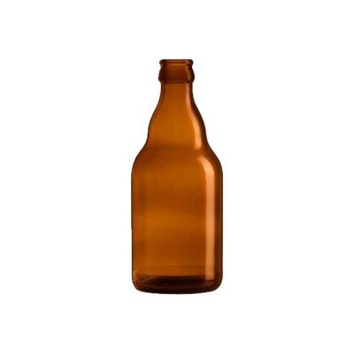 China Amber Truncated Beer Bottle 330ml Amber Glass / Beer Bottles 330ml for sale