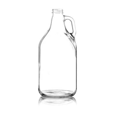 China 64oz Beverage Water Bottle Glass / 64oz Glass Water Bottle for sale