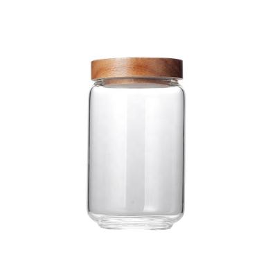 China High Quality Food 650ml Borosilicate Spice Jar Glass Food for sale