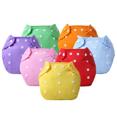 China Printed waterproof one size adjust velor reusable slim style Aio inserts custom printed baby cloth diaper for sale