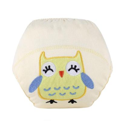 China 100% Reusable Waterproof Cotton Embroidery Cloth Diapers Reusable Custom for sale