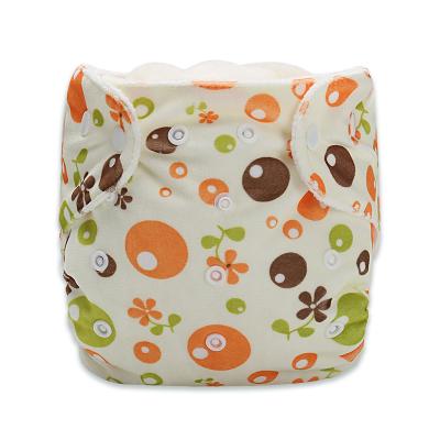 China OEM Baby Cloth Printed Newborn Eco Friendly Reusable Cloth Diapers for sale