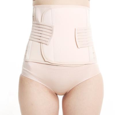 China OEM Durable Puerperal Abdomen Abdominal Breathable Girdle Adjustable Elastic Spandex Binding Corset Waistband Slimming Puerperal Girdle for sale