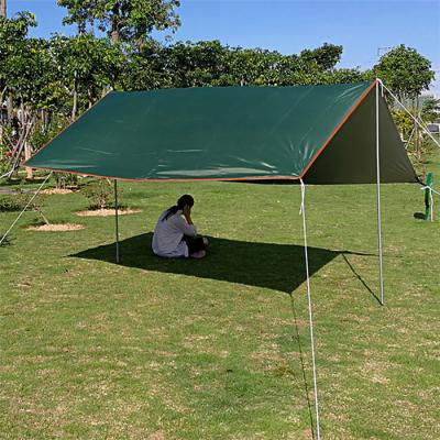 China Camouflage/Field Portable Lightweight Waterproof Camping Tent Tarp Outdoor Rain Fly for sale