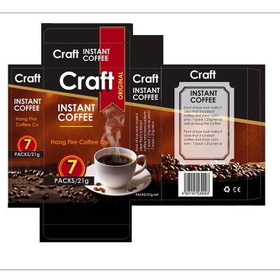 China Recyclable Disposable K Cup Customized Coffee Paper Packaging Gift Box for sale