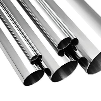 China ASTM A270 Food Round Welded 316L Stainless Steel Tube With Interior And Exterior Finish for sale