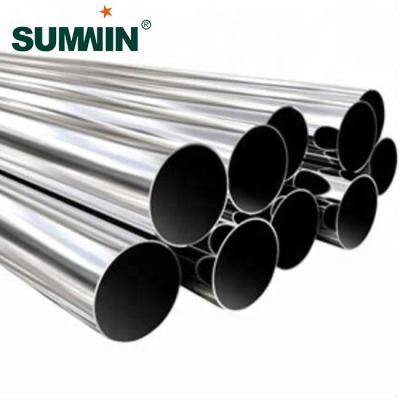 China DIN 11850 Food Polished Stainless Steel Hygienic Tubing Pipe For Diary And Food Industry for sale