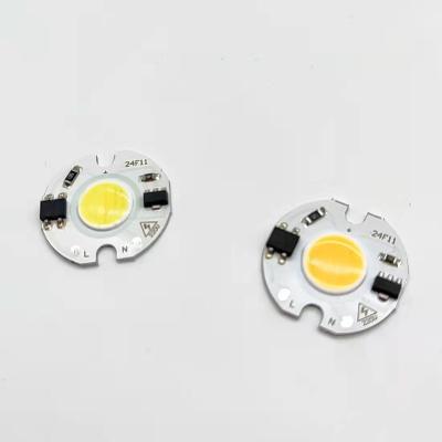 China 14x14mm square cob led spotlight chip 5w 7w light source for spot light Downlight Flip Chip Cob 3000k 4000k 6000k 14*14MM for sale