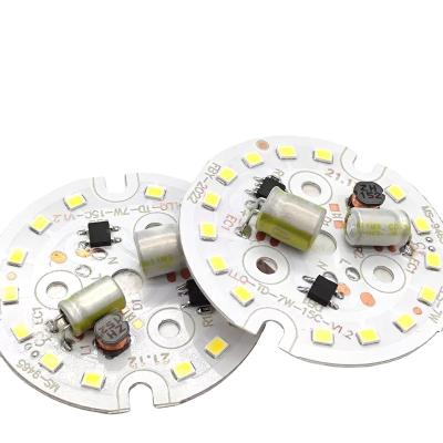 China DOB Relight 2Years Warranty Smd 2835 Led Module Circuit Board PCB Panel Ac175-265v 7w Ceiling Light DOB 49MM for sale