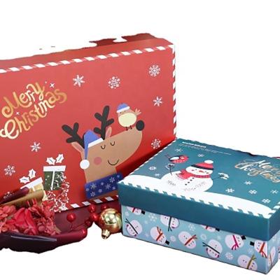 China Handmade Packaging Boxes For Christmas Gifts Shoes Belts Scarf Wallets Box Cute Animals Printed Packaging With Logo for sale