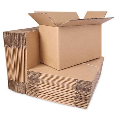 China Recycled materials customized cardboard box packaging corrugated box for maving 3E tier corrugated paper boxes packaging for sale