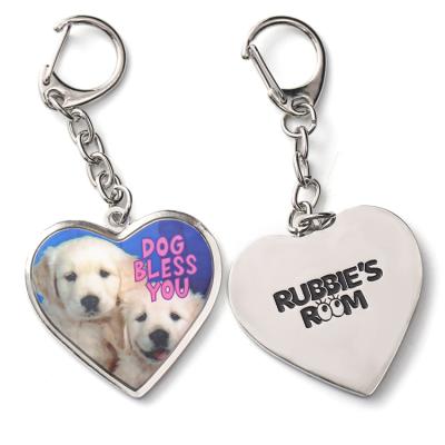 China 2021 Souvenir Trends Dog Love Heart Hot Selling Key Chain Chain For Key Chain for sale