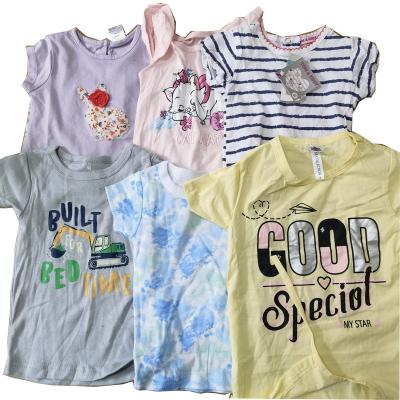 China Summer Cotton Short Sleeve White Kids T-shirts Kids Boy Girl Casual Fashion Basic Print Knitted Tees Tops for sale