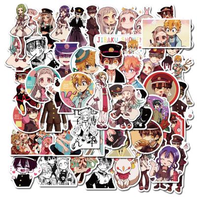 China 50pcs Japan No-double Waterproof Sun-protection Anime Hanako Kun Kun Toilet Bound Stickers For Laptop Car Snowboard Motorcycle Luggage Skateboard DIY Stickers for sale