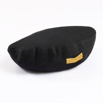 China New Navy Style Baby Boy Hats Cotton Beret Hat Factory Direct Selling Black Berets Hat Fashion Soft Lovely Infants for sale