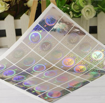 China Waterproof Safe Original QC Pass Hologram Sticker Security QC Passed Label Sticker for sale