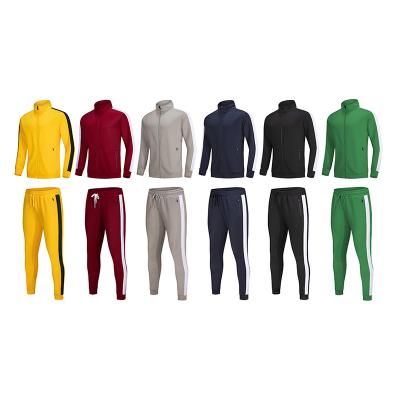 China Breathable stretch plus size men's training jogging suit men's sweatsuit sets custom LOGO men's sweatsuit for sale