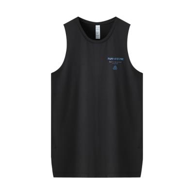 China QUICK DRY Fashion Sleeveless T-shirts Sports Invest Custom Logo Muscle Gym Tank Tops Men for sale