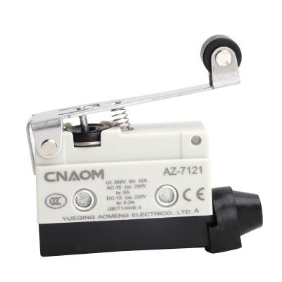 China Cnaom AZ-7121 High Safety ABS Flame Retardant Shell Industrial Use Micro Limit Switches for sale