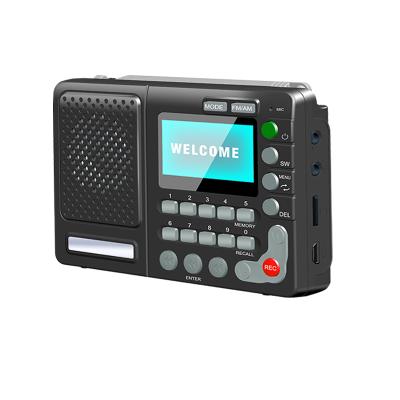 China Portable Recorder Function SY-2000 AM/FM/SW 3Bands/WB(USA) Recorder Radio With Excellent Sound for sale