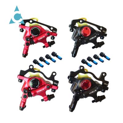 China Aluminum Alloy Mtb Mountain Road Bike Line Pulling Hydraulic Disc Brake Caliper Price for sale