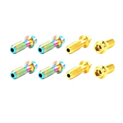 China Handlebar Stem Mount Bolts Titanium Alloy Screws Outdoor Sports Manufacturers Mountainbike Accessories 366 for sale