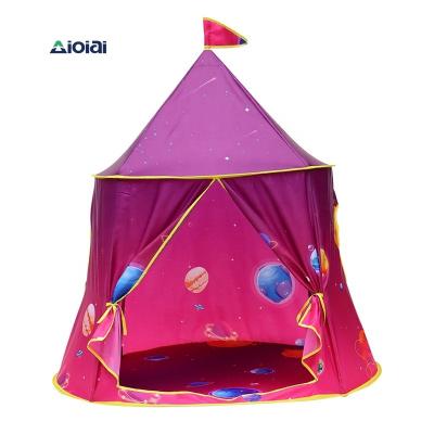 China Toy Aioiai Hot Selling Girl Soft Printing Kids Tents or Mini Kids Play House for sale