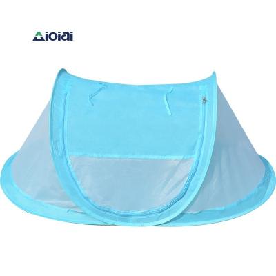 China Aioiai Baby Anti-mosquito Baby Sleeping Tent Foldable Net Folding Baby Crib for sale