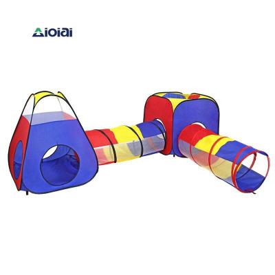 China Sports Toy Aioiai High Quality Pop up play tent set kids play tent set child play tent set for sale