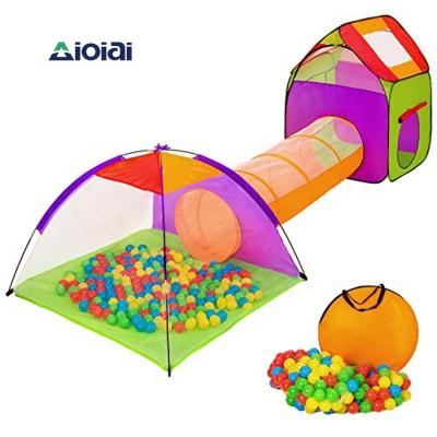 China Sports Toy Aioiai Playground Tent Playhouse Baby Room 200 Balls Children's Tent Tunnel for Home in Garden for sale