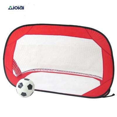 China Polyester AIOIAI Football Soccer Goal Portable Mini Soccer Goal Foldable Soccer Goals for sale