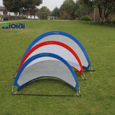 China Polyester AIOIAI Pop Up Goals Pop Up Football Goals Pop Up Football Goals for sale