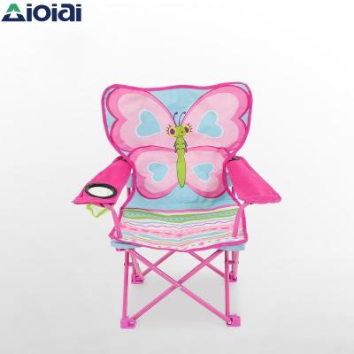 China Chinese AIOIAI Butterfly Pattern Personalized Kids Beach Chair for sale