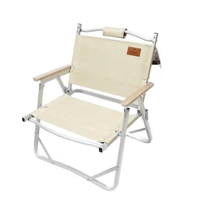 China AIOIAI Chinese Outdoor Folding Chair Aluminum Folding Chair Camping Parent Child Portable Self Driving Fishing Chair for sale