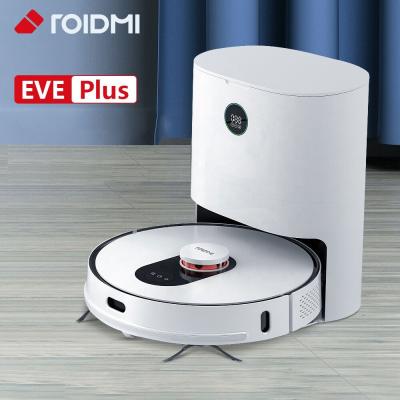 China Xiaomi Automatic Smart SLAM Hotel Robotic Sweeper LDS Floor Cleaning Smart Robot Vacuum Cleaner With Mopping Roidmi EVE Plus for sale