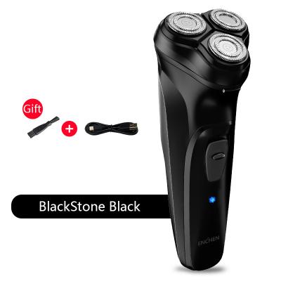 China Rotary 3D Triple Blade Wet&Dry Rechargeable 100% Waterproof Razor For Men for sale