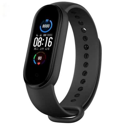 China Global Band 5 Screen Smartwatch Fitness Tracker Wireless Sport Waterproof Smart Watch MI Version BAND 5 for sale